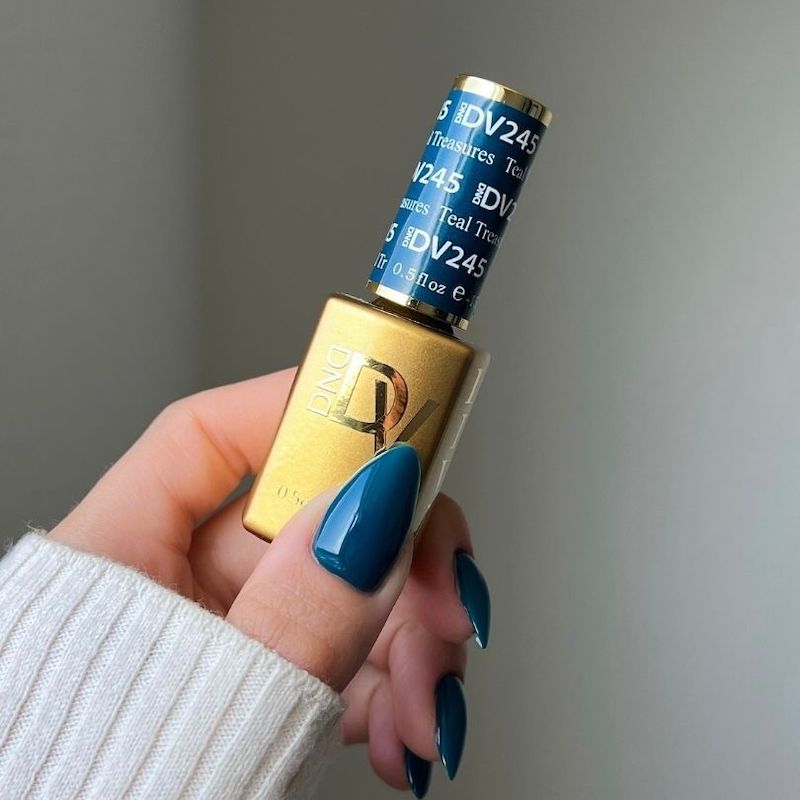 DND DIVA Gel &amp; Lacquer Duo - Teal Treasures 