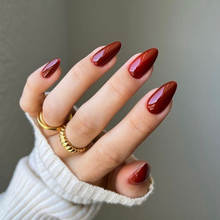 DND DIVA Gel &amp; Lacquer Duo - Chocolate Red 