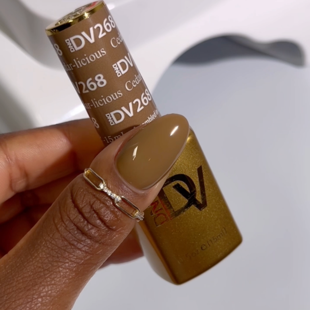 DND DIVA Gel &amp; Lacquer Duo - Cedar-Licious 