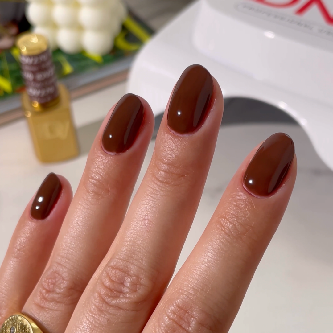 DND DIVA Gel &amp; Lacquer Duo - Triple Espresso 