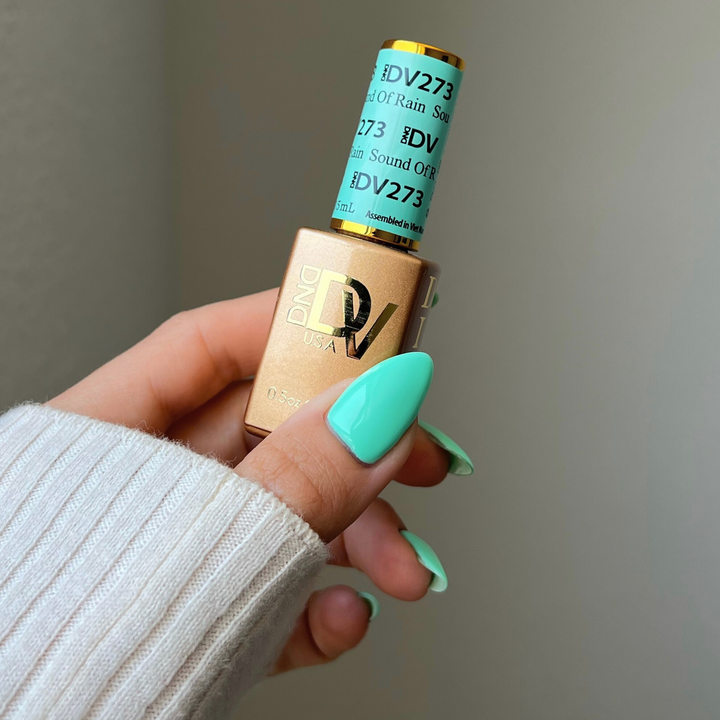 DND DIVA Gel &amp; Lacquer Duo - Sound Of Rain 