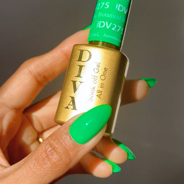 DND DIVA Gel &amp; Lacquer Duo - Botanical Bliss 