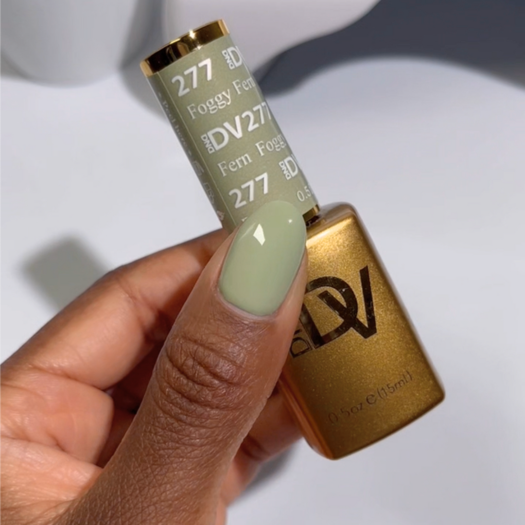 DND DIVA Gel &amp; Lacquer Duo - Foggy Fern 