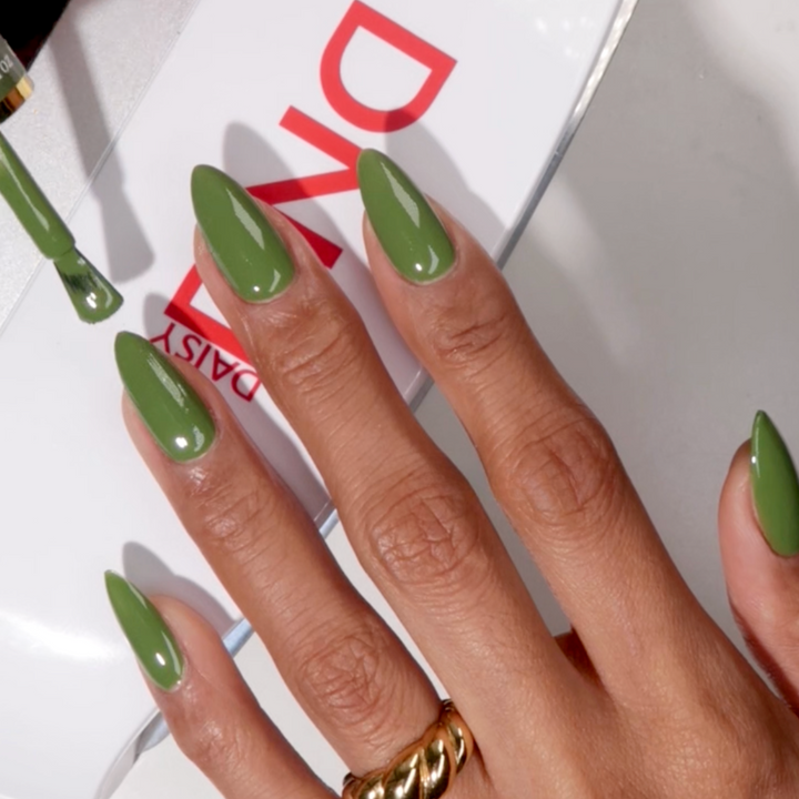 DND DIVA Gel &amp; Lacquer Duo - Olive Green 