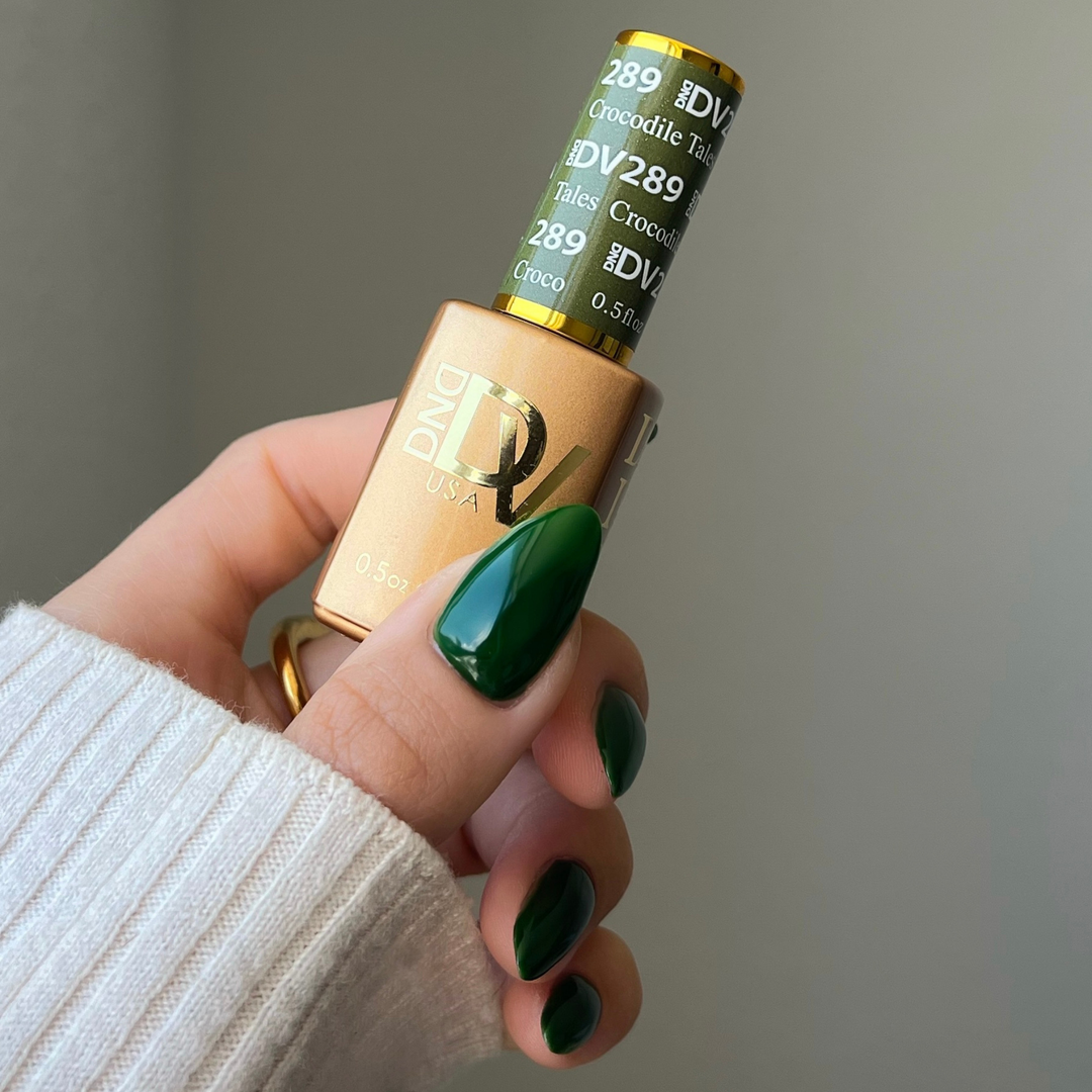DND DIVA Gel &amp; Lacquer Duo - Crocodile Tales 