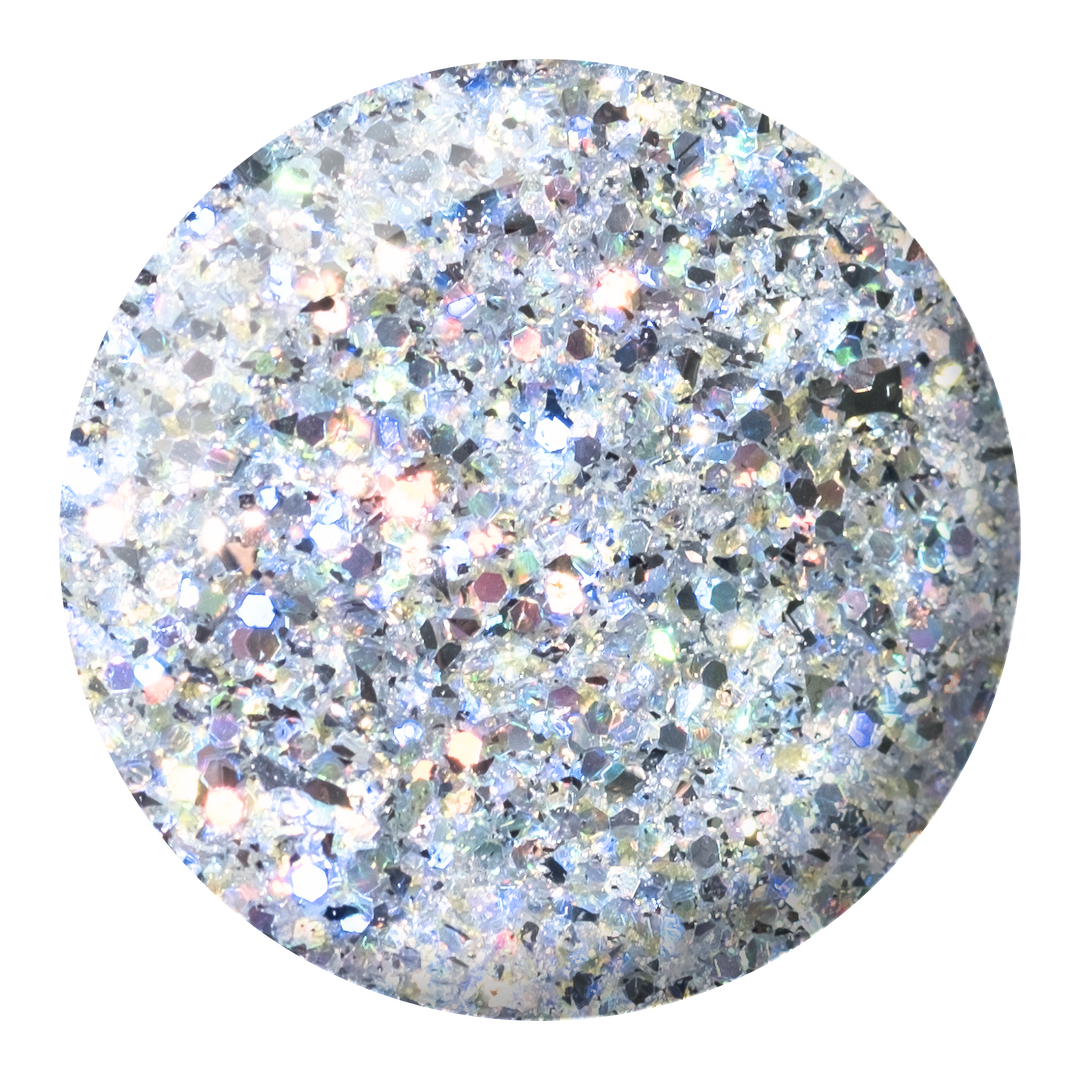 DND DIVA Gel &amp; Lacquer Duo - Symphonic Silver 