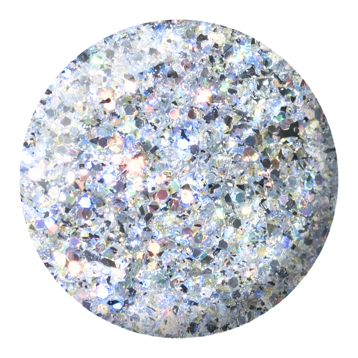 DND DIVA Gel &amp; Lacquer Duo - Symphonic Silver 
