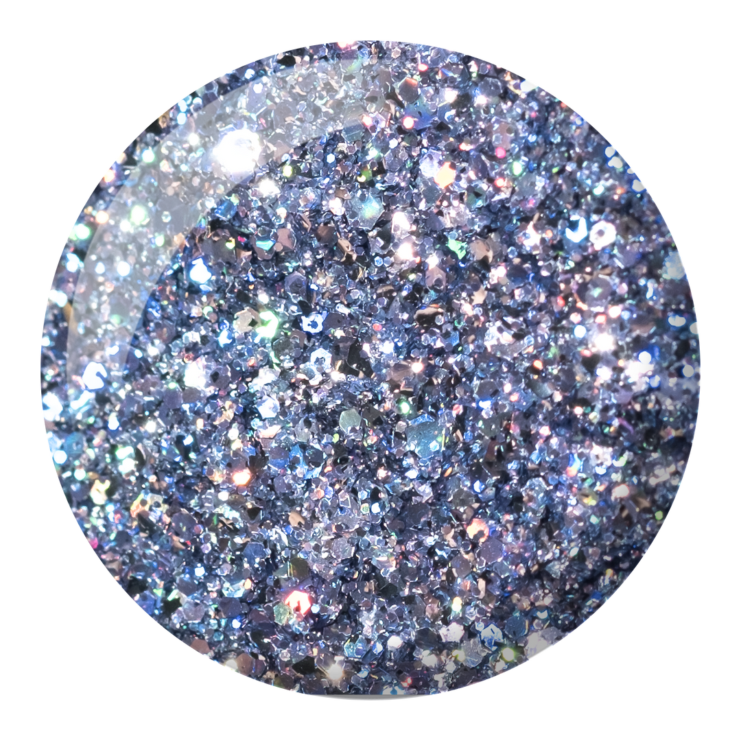 DND DIVA Gel &amp; Lacquer Duo - High Society Silver 