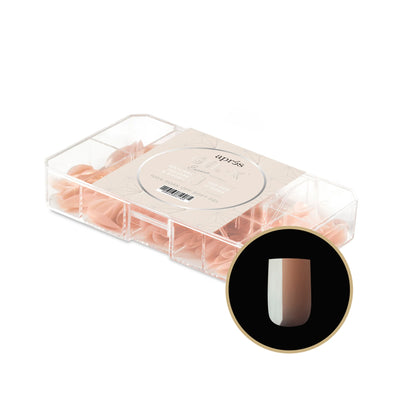 APRES - Gel-X® Neutrals Natural Emma Square Extra Short Box of Tips (150pcs)