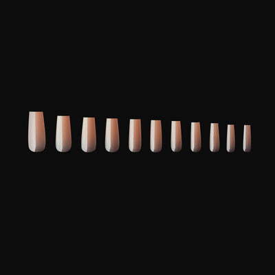 APRES - Gel-X® Neutrals Sculpted Emma Square Long Box of Tips (150pcs)