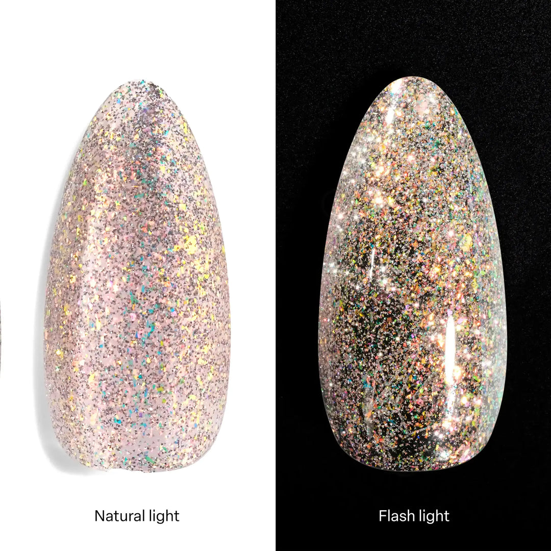 Apres - Flash Glitter Gel Couleur - Santo My Palo - FG04