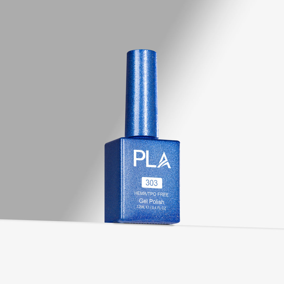 PLA Sapphire Sparkle Gel Polish - 303