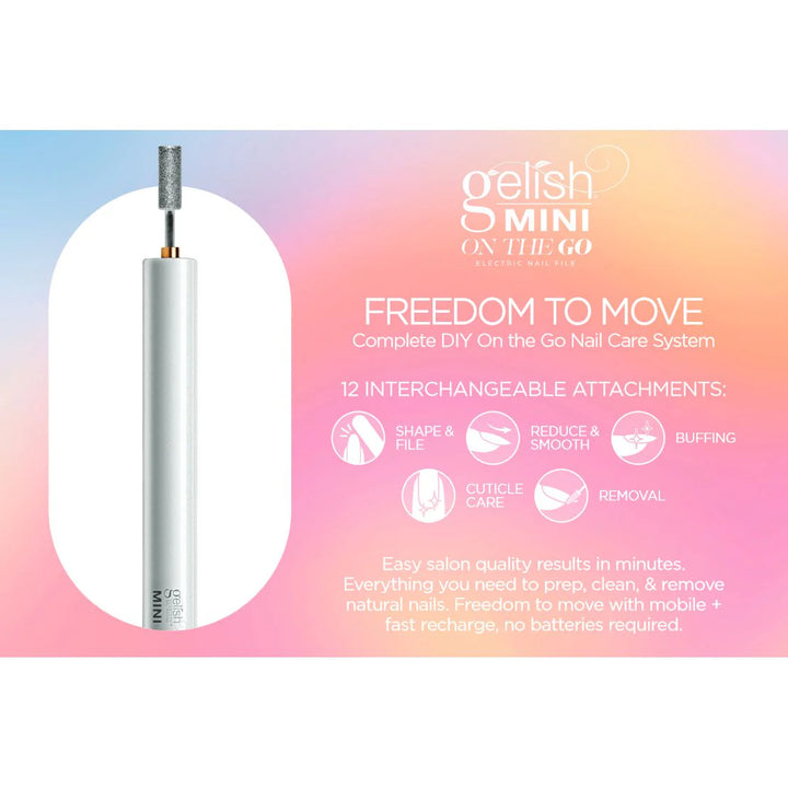 GELISH - Mini On The Go Electric File Nail Drill