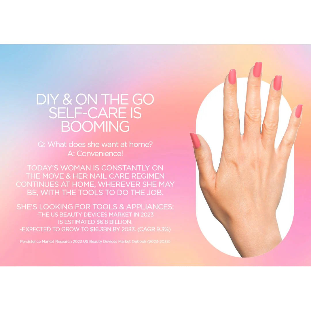 GELISH - Mini On The Go Electric File Nail Drill