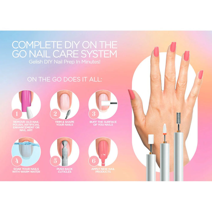 GELISH - Mini On The Go Electric File Nail Drill
