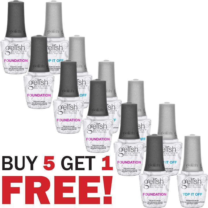 HARMONY GELISH - TOP & BASE DUO - BUY 5 GET 1 FREE