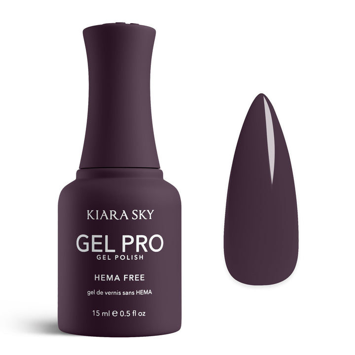 Kiara Sky Gel Pro HEMA-Free gel polish HFG193 Valedictorian - deep cool-toned violet