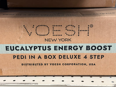 VOESH PEDI IN A BOX DELUXE 4 STEP 50 PC CASE