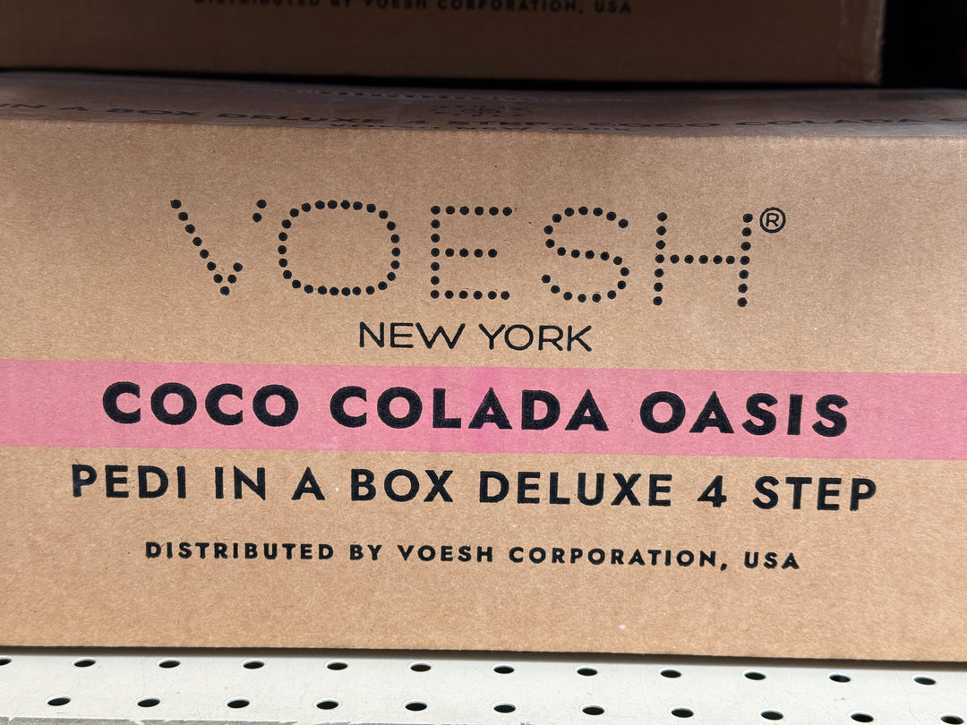 VOESH PEDI IN A BOX DELUXE 4 STEP 50 PC CASE