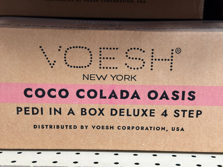 VOESH PEDI IN A BOX DELUXE 4 STEP 50 PC CASE