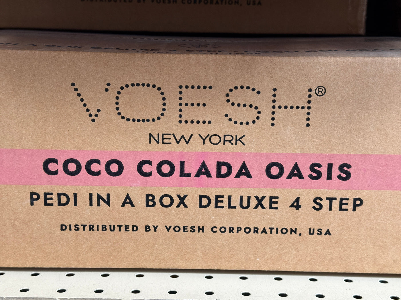 VOESH PEDI IN A BOX DELUXE 4 STEP 50 PC CASE