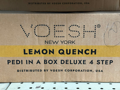 VOESH PEDI IN A BOX DELUXE 4 STEP 50 PC CASE