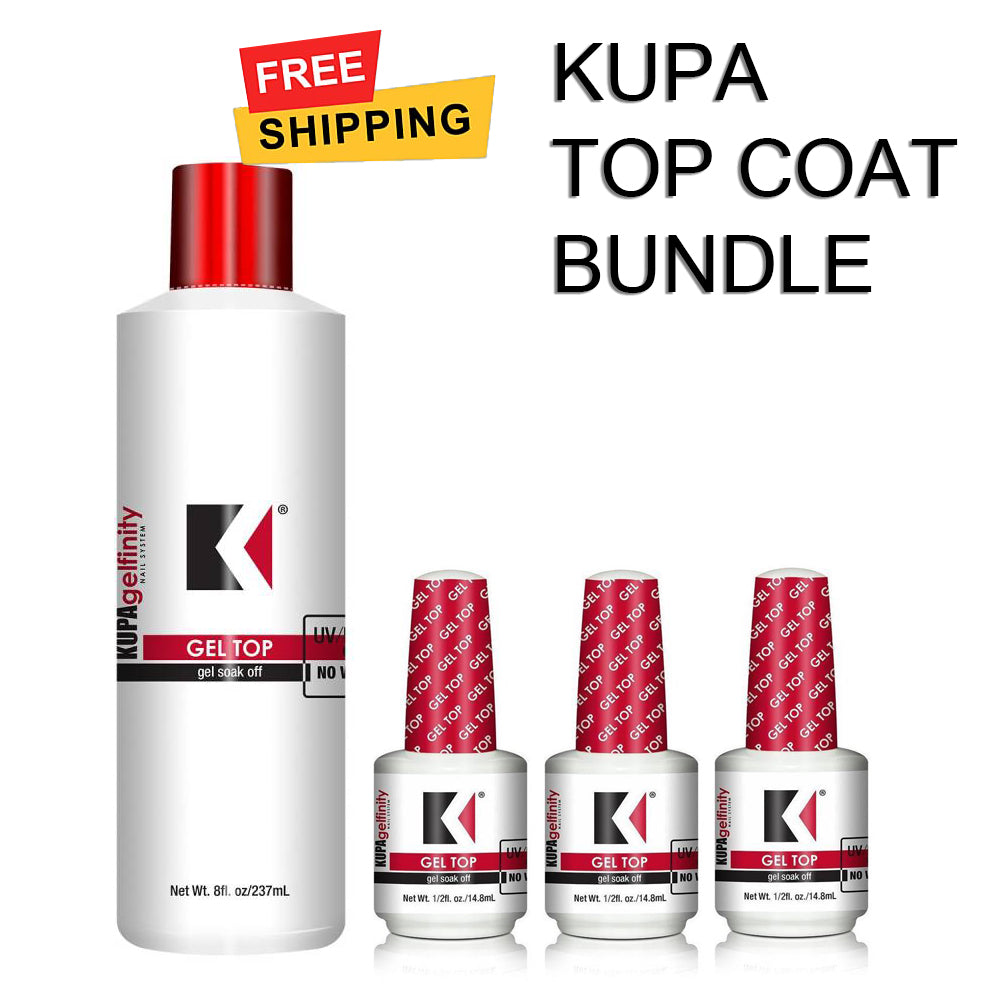 KUPA / GelFinity - Top Coat (Non-Wipe) Bundle