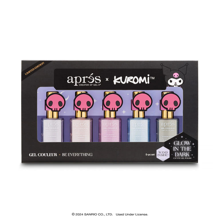 APRES - KUROMI™ CATY EYE GEL COULEUR (SET OF 5), 10ML