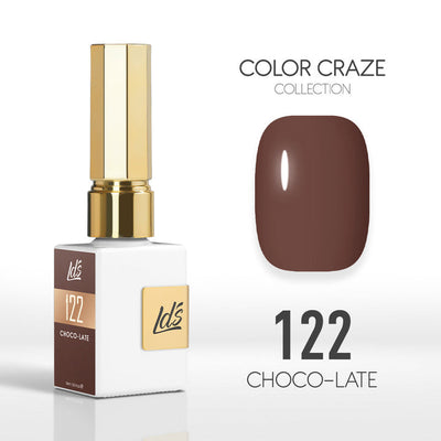 LDS Color Craze Gel Nail Polish - 122 Choco-Late - 0.5oz