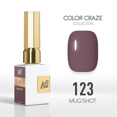 LDS Color Craze Gel Nail Polish - 123 Mug'sHot - 0.5oz