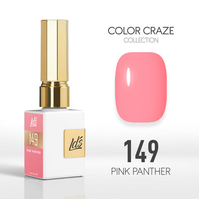 LDS Color Craze Gel Nail Polish - 149 Pink Panther - 0.5oz