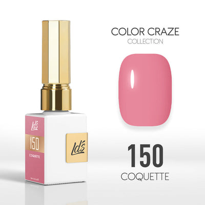 LDS Color Craze Gel Nail Polish - 150 Coquette - 0.5oz