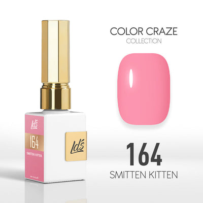 LDS Color Craze Gel Nail Polish - 164 Smitten Kitten - 0.5oz