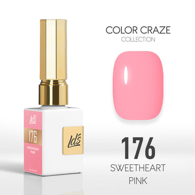 LDS Color Craze Gel Nail Polish - 176 Sweetheart Pink - 0.5oz Price