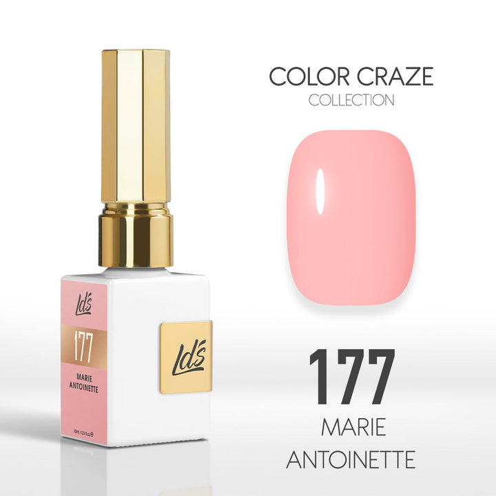 LDS Color Craze Gel Nail Polish - 177 Marie Antoinette - 0.5oz