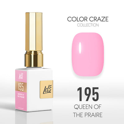 LDS Color Craze Gel Nail Polish - 195 Queen of the Praire - 0.5oz