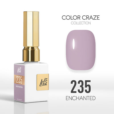 LDS Color Craze Gel Nail Polish - 235 Enchanted - 0.5oz