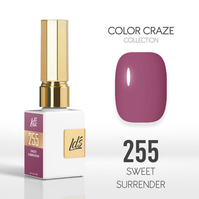 LDS Color Craze Gel Nail Polish - 255 Sweet Surrender - 0.5oz