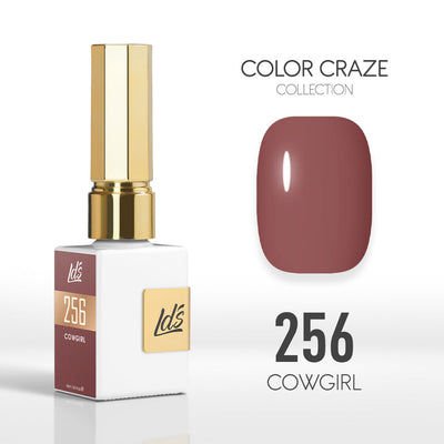 LDS Color Craze Gel Nail Polish - 256 Cowgirl - 0.5oz