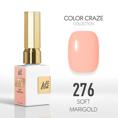 LDS Color Craze Gel Nail Polish - 276 Soft Marigold - 0.5oz