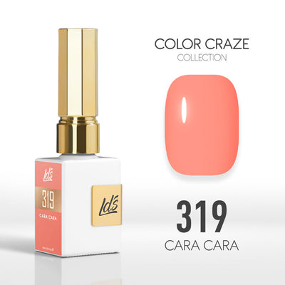 LDS Color Craze Gel Nail Polish - 319 Cara Cara - 0.5oz