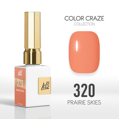 LDS Color Craze Gel Nail Polish - 320 Prairie Skies - 0.5oz