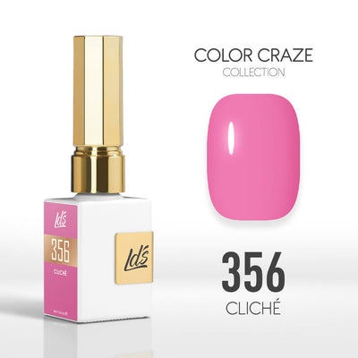 LDS Color Craze Gel Nail Polish - 356 Cliché - 0.5oz