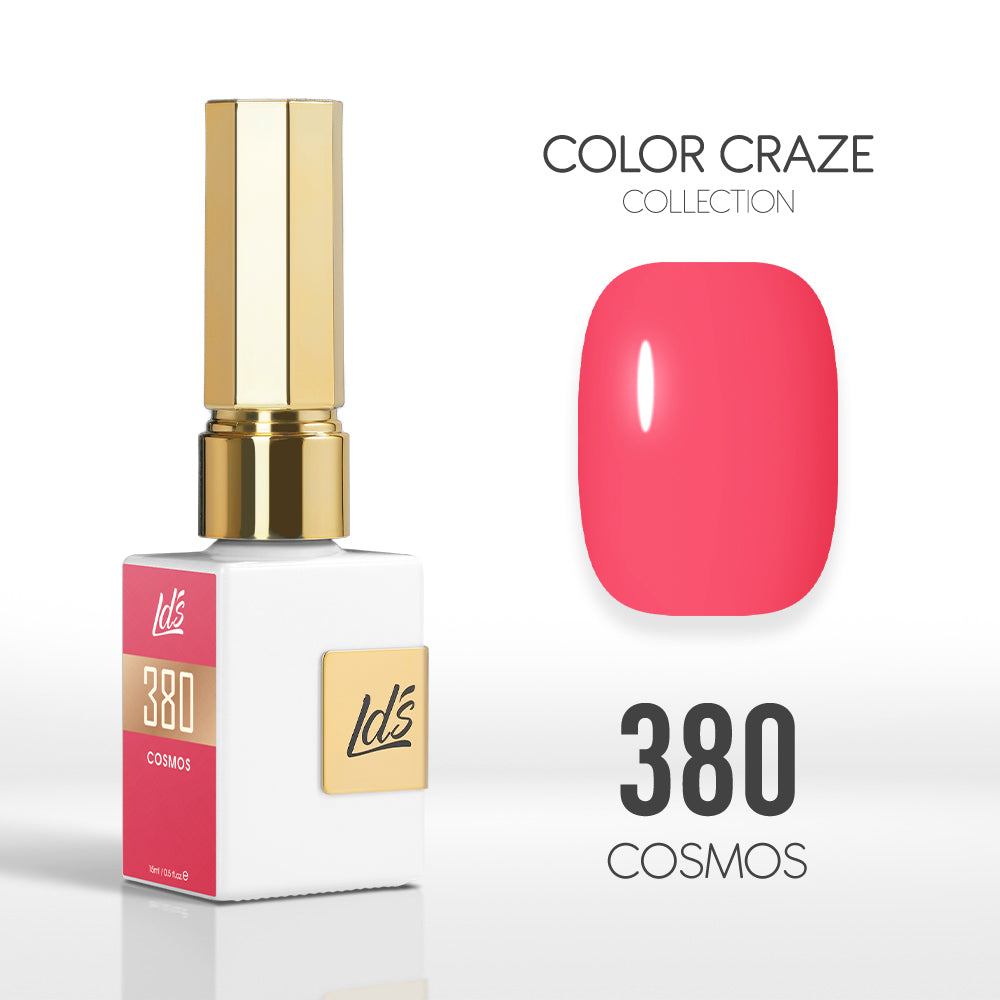 LDS Color Craze Gel Nail Polish - 380 Cosmos - 0.5oz