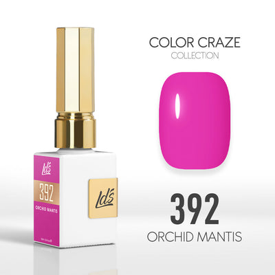 LDS Color Craze Gel Nail Polish - 392 Orchid Mantis - 0.5oz