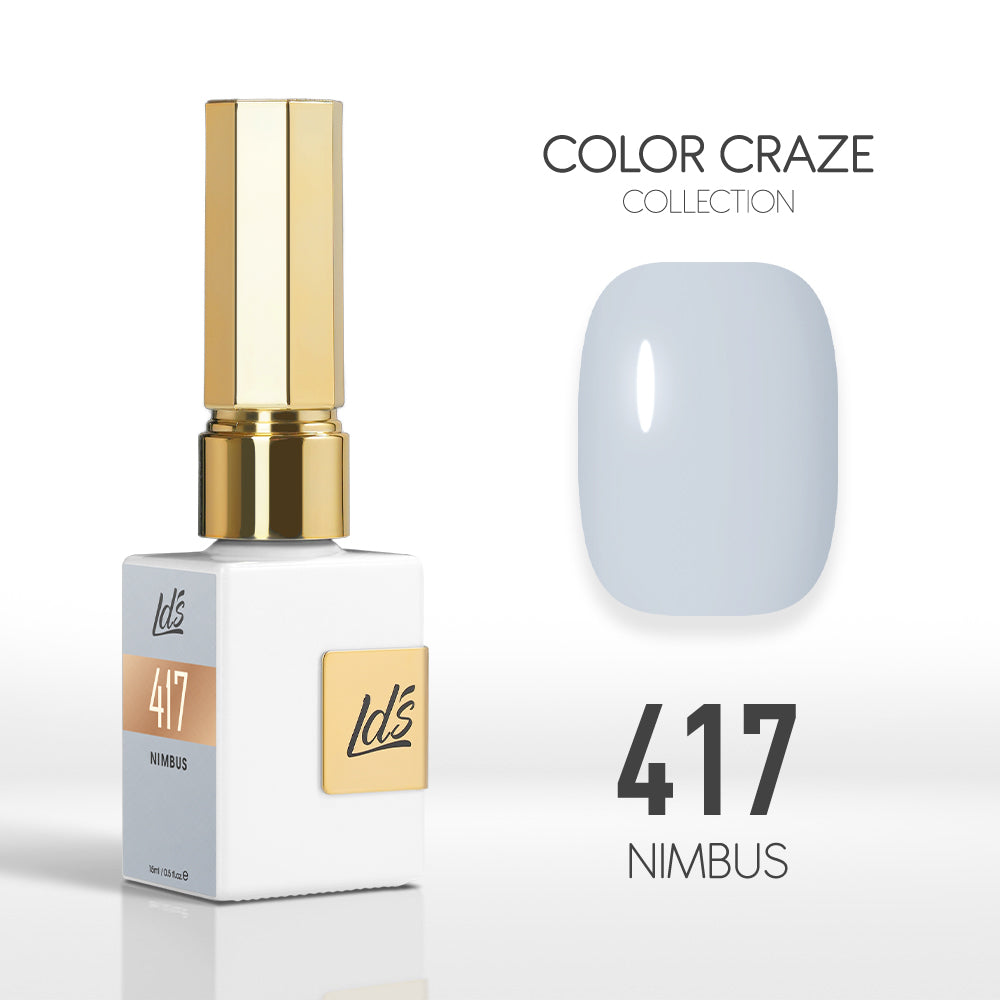 LDS Color Craze Gel Nail Polish - 417 Nimbus - 0.5oz