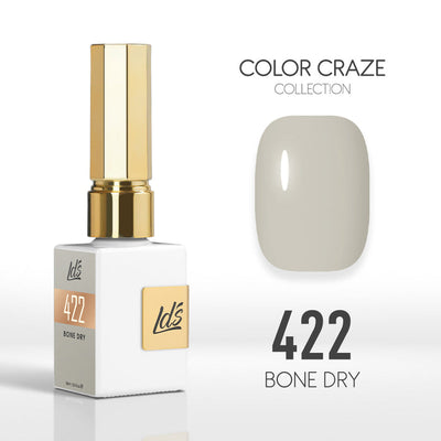 LDS Color Craze Gel Nail Polish - 422 Bone Dry - 0.5oz