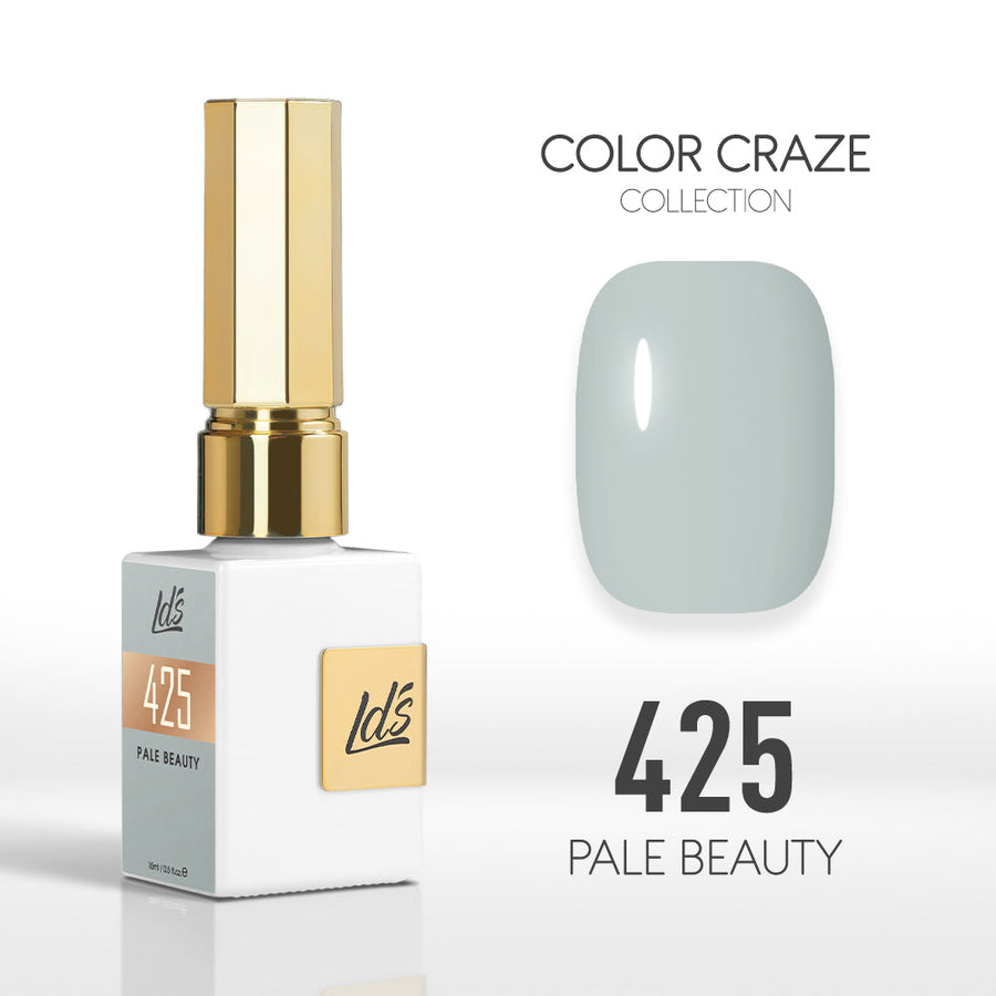 LDS Color Craze Gel Nail Polish - 425 Pale Beauty - 0.5oz