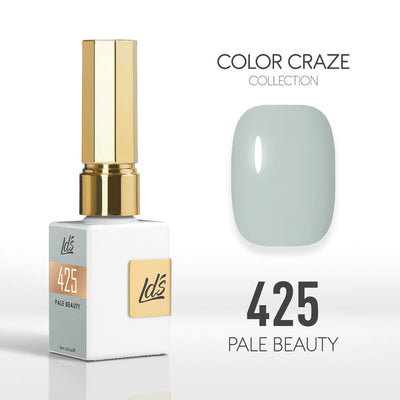 LDS Color Craze Gel Nail Polish - 425 Pale Beauty - 0.5oz