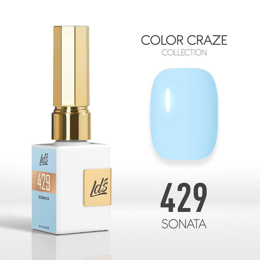 LDS Color Craze Gel Nail Polish - 429 Sonata - 0.5oz